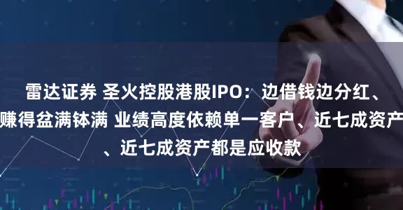 雷达证券 圣火控股港股IPO：边借钱边分红、实控人夫妇赚得盆满钵满 业绩高度依赖单一客户、近七成资产都是应收款